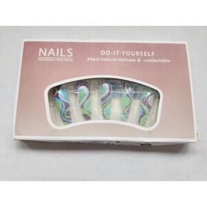 NAILS Do It Yourself 24 PCS Natural Delicate & Comfortable 2 min manicure